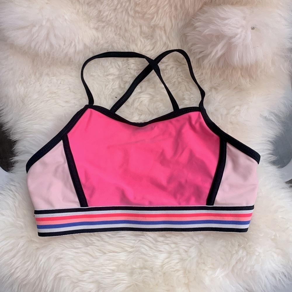 Girls Sporty Bikini Set: two piece